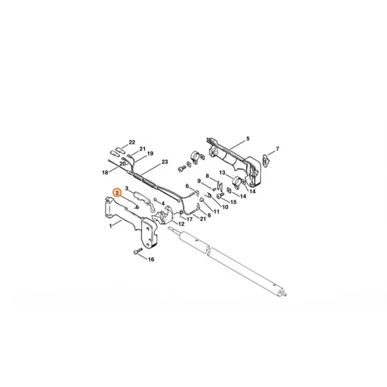 STIHL  Sprężyna ramieniowa 4126 182 4506